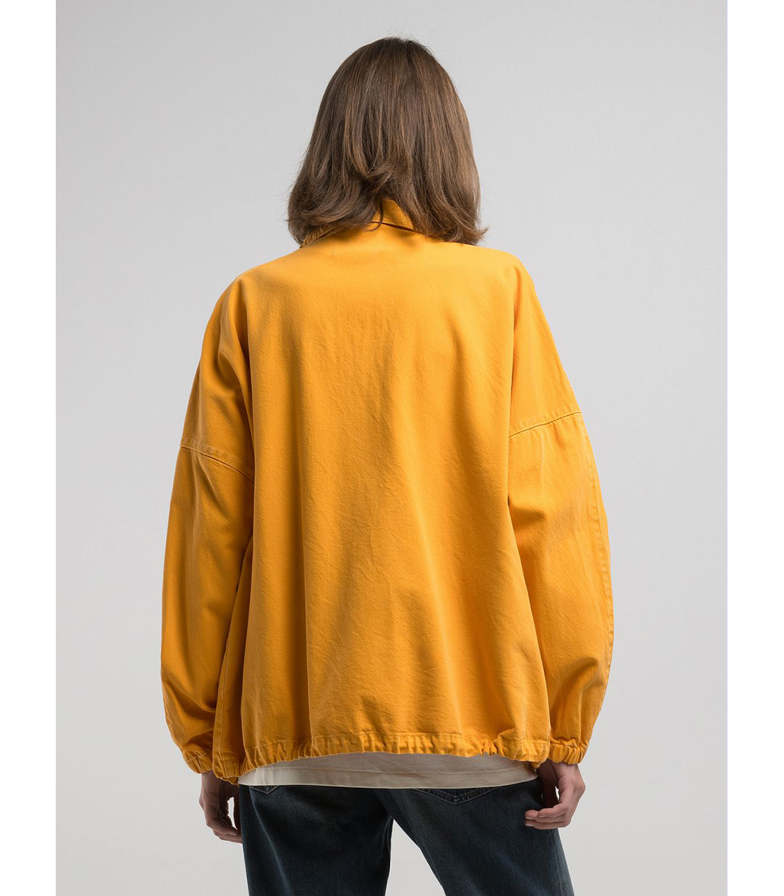 リサイクルブルデニムコーチジャケット 詳細画像 マンダリンイエロー 2